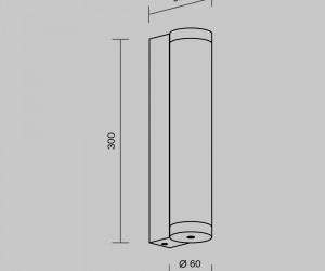 Настенный светильник (бра) Outdoor O482WL-L12B3K