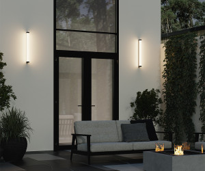 Настенный светильник (бра) Outdoor O482WL-L16B3K