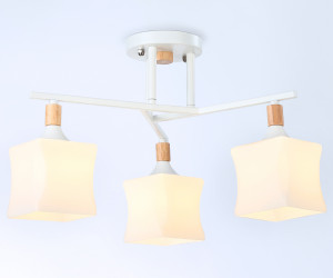 TR9488/3 WH/FR белый/белый матовый E27/3 max 40W D470*280