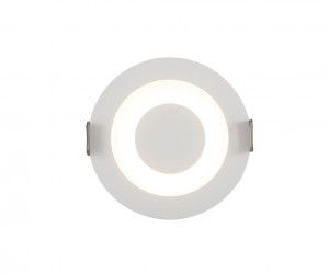 DK2500-WH Встраиваемый светильник, IP 20, 5 Вт, LED 3000, белый, алюминий