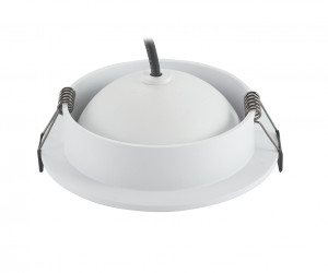 DK2700-WH Встраиваемый светильник, IP 20, 7 Вт, LED 3000, белый, алюминий