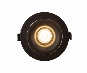 DK2120-BK Встраиваемый светильник, IP 20, 50 Вт, GU10, черный, алюминий