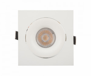 DK2121-WH Встраиваемый светильник, IP 20, 50 Вт, GU10, белый, алюминий