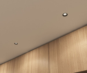 DK3055-BK Встраиваемый светильник, IP 20, 10 Вт, GU5.3, LED, черный, пластик