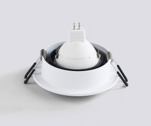 TN102722 WH/BK белый/черный GU5.3 92*92*23