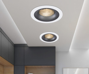 TN102722 WH/BK белый/черный GU5.3 92*92*23