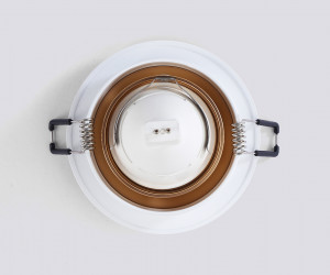 TN102723 WH/GD белый/золото GU5.3 92*92*23