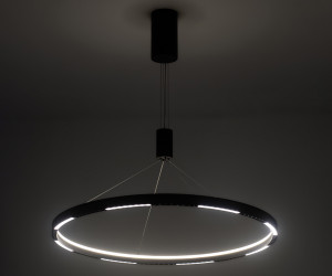 FL5856 BK черный 40W 3000K/4200K/6400K D800*860 (без ПДУ)