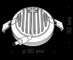 Встраиваемый светильник Technical DL303-L7B