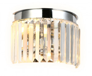 TR5105/2 CH/CL хром/прозрачный E14/2 max 40W 260*190*150