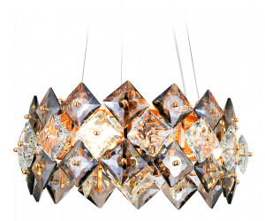 TR5185/4 GD/CL/SM золото/прозрачный/дымчатый E14/4 max 40W D450*1600