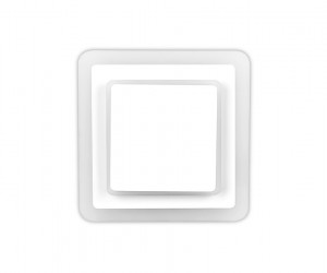 FW106 WH/S белый/песок LED 3000K/6400K 18W 240*220*50