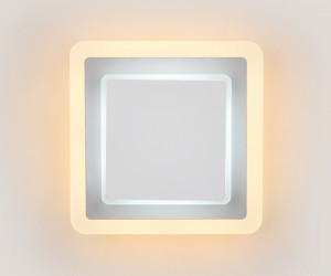 FW106 WH/S белый/песок LED 3000K/6400K 18W 240*220*50