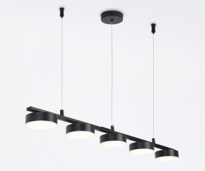 FL51734/5 BK черный 3000K/4200K/6400K 25W 800*100*1000 (Без ПДУ)