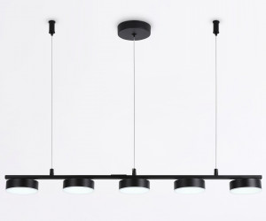 FL51734/5 BK черный 3000K/4200K/6400K 25W 800*100*1000 (Без ПДУ)