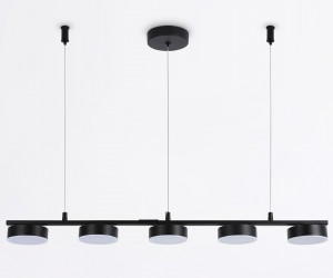 FL51734/5 BK черный 3000K/4200K/6400K 25W 800*100*1000 (Без ПДУ)