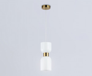 LH56091 BS/FR латунь/белый матовый E14 max 60W D120*1500