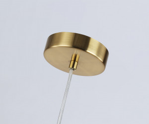 LH56091 BS/FR латунь/белый матовый E14 max 60W D120*1500