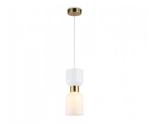 LH56091 BS/FR латунь/белый матовый E14 max 60W D120*1500