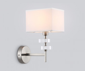 LH71325 SN/WH никель/белый E14 max 40W 240*130*300