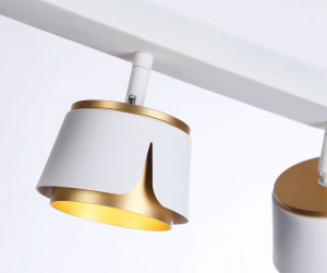 TN71235/3 WH/GD белый/золото GX53/3 380*100*147