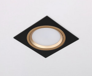 TN51918 BK/GD черный/золото GX53 max 12W 115*115*23