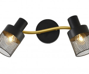 МС-DA5996/2 GD+BK (10) светильник потолочный [01101385]