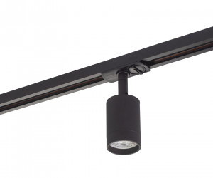 DK6201-BK Трековый светильник IP 20, 15 Вт, GU5.3, черный, алюминий