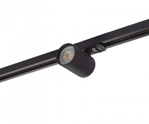 DK6201-BK Трековый светильник IP 20, 15 Вт, GU5.3, черный, алюминий