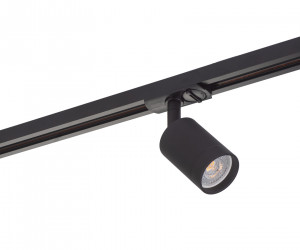 DK6201-BK Трековый светильник IP 20, 15 Вт, GU5.3, черный, алюминий