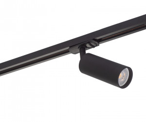 DK6202-BK Трековый светильник IP 20, 15 Вт, GU10, черный, алюминий