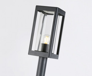 ST2422 GR/CL серый/прозрачный IP54 E27 max 40W 110*110*1000