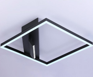 FL51464/1+1 BK черный 70W 3000K-6400K+4200K 500*500*110 (ПДУ РАДИО 2.4G)