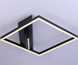 FL51464/1+1 BK черный 70W 3000K-6400K+4200K 500*500*110 (ПДУ РАДИО 2.4G)