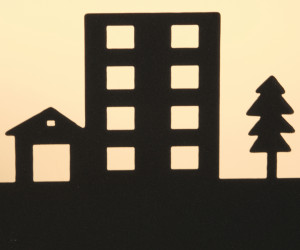 Настенный светильник 6012W-390 16W BK 000022087