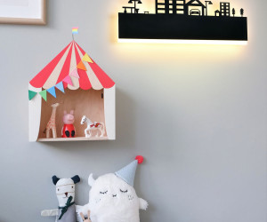 Настенный светильник 6012W-390 16W BK 000022087