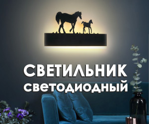 Настенный светильник 6014W 16W BK 000022089