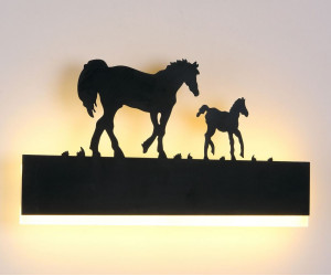 Настенный светильник 6014W 16W BK 000022089