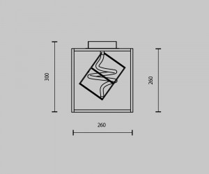 Потолочный светильник Maytoni MOD345CL-L9BS3K