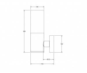 Настенный светильник (бра) Outdoor O418WL-01GR