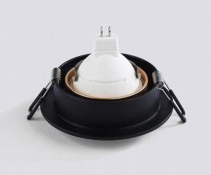 TN102725 BK/GD черный/золото GU5.3 92*92*23