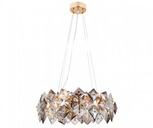 TR5186/6 GD/CL/SM золото/прозрачный/дымчатый E14/6 max 40W D550*1000