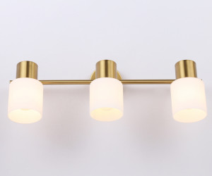 TR3972/3 BS/FR латунь/белый матовый E27*3 max 40W 460*80*140