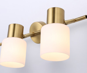 TR3972/3 BS/FR латунь/белый матовый E27*3 max 40W 460*80*140