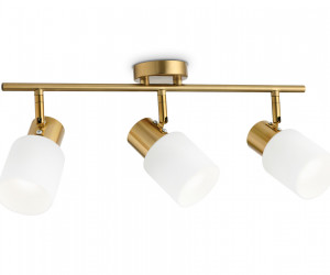 TR3972/3 BS/FR латунь/белый матовый E27*3 max 40W 460*80*140