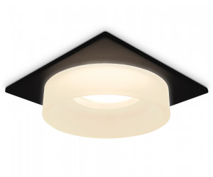 TN1316 SBK/FR черный песок/белый матовый GU5.3 92*92*45