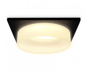 TN1316 SBK/FR черный песок/белый матовый GU5.3 92*92*45