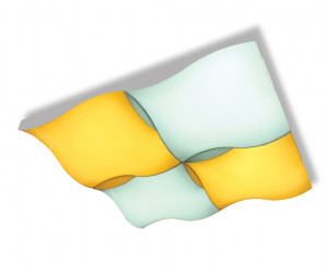 FP2354 WH белый 144W 540*540*90 (ПДУ РАДИО 2.4)