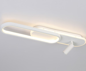 FL5108/2+1 WH белый 53W 3000K/4200K/6400K+4200K 600*120*110 (ПДУ ИК)