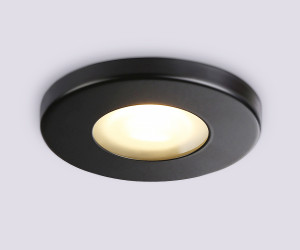 TN1181 BK черный IP44 GU5.3 D85*34